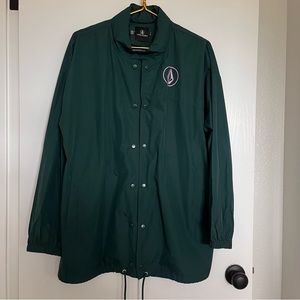 Volcom Volstratus Stone Jacket. Coaches jacket. Water resistant. Skater